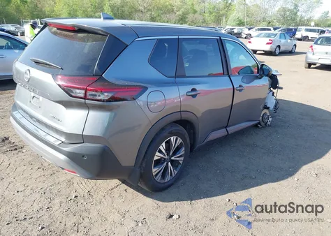 2023 Nissan Rogue Sv Intelligent Awd из США, поврежденный, VIN 5N1BT3BB8PC930474